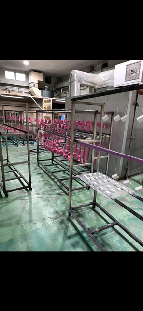 溶剤塗装、農業用機械部品